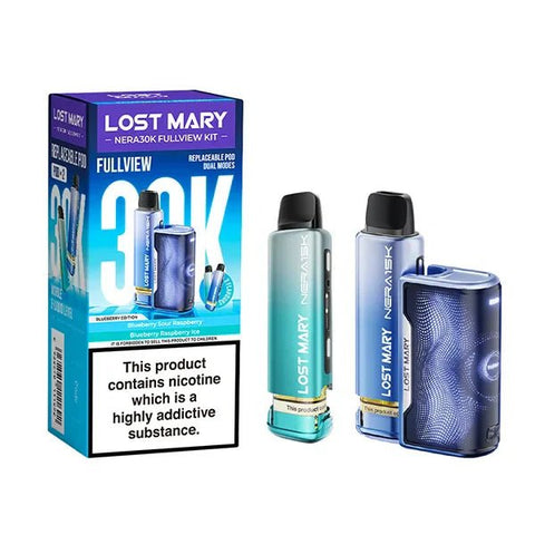 Lost Mary Nera 30K Fullview Prefilled Pod Kit - Box of 10 - Vape & Candy Wholesale
