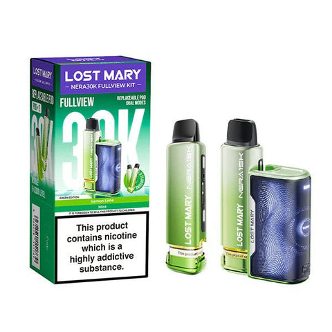 Lost Mary Nera 30K Fullview Prefilled Pod Kit - Box of 10 - Vape & Candy Wholesale