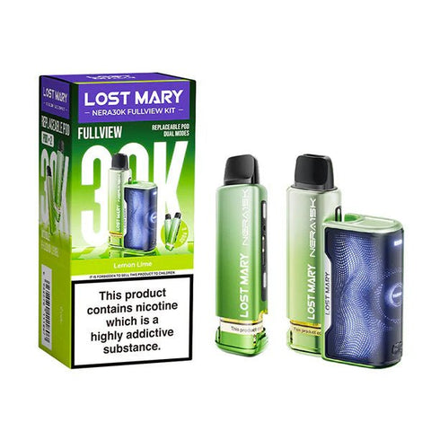 Lost Mary Nera 30K Fullview Prefilled Pod Kit - Box of 10 - Vape & Candy Wholesale