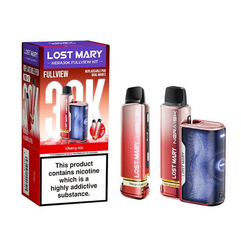 Lost Mary Nera 30K Fullview Prefilled Pod Kit - Box of 10 - Vape & Candy Wholesale