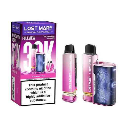 Lost Mary Nera 30K Fullview Prefilled Pod Kit - Box of 10 - Vape & Candy Wholesale
