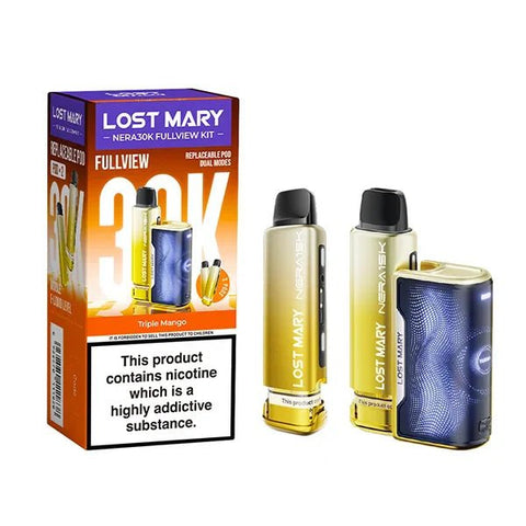 Lost Mary Nera 30K Fullview Prefilled Pod Kit - Box of 10 - Vape & Candy Wholesale
