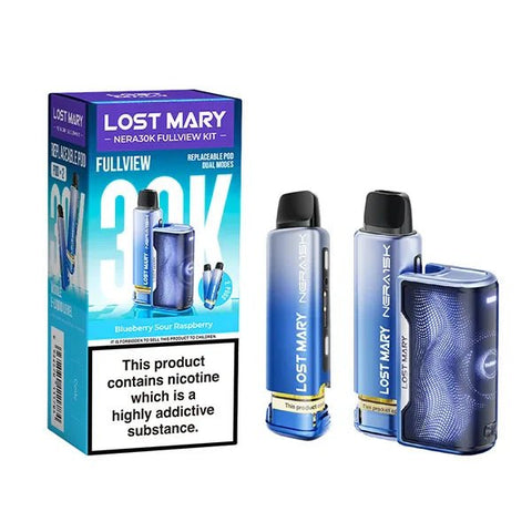 Lost Mary Nera 30K Fullview Prefilled Pod Kit - Box of 10 - Vape & Candy Wholesale