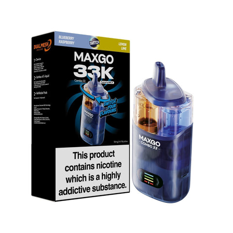 MAXGO 33k Disposable Vape Box of 5 - Vape & Candy Wholesale