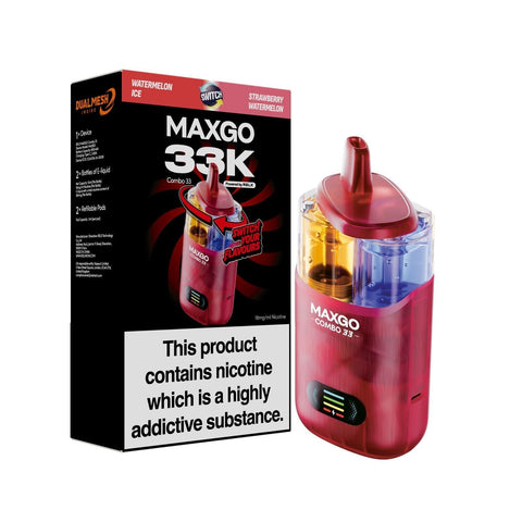 MAXGO 33k Disposable Vape Box of 5 - Vape & Candy Wholesale