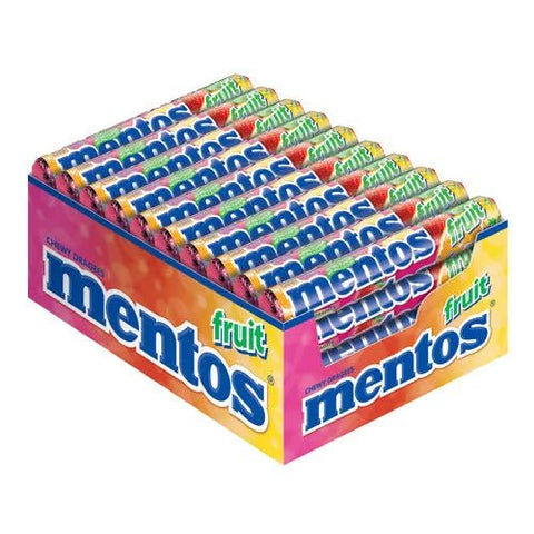 Mentos Chewy Sweet 24 x 3 Packs - Vape & Candy Wholesale