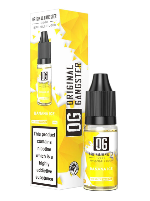 OG Original Gangster 6000 Salt 10ml ( Box of 10 ) - Vape & Candy Wholesale