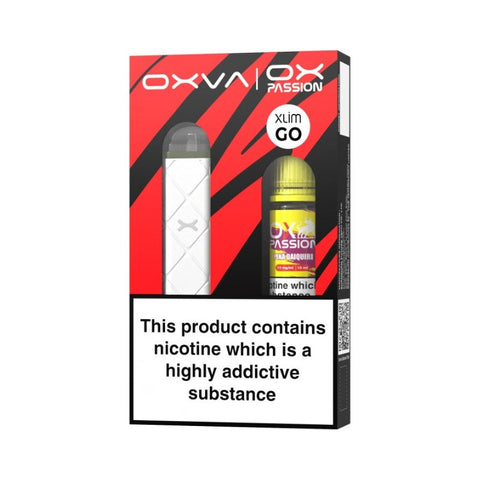 Oxva Xlim Go / Free Ox Passion Salt Pod Kit - Vape & Candy Wholesale