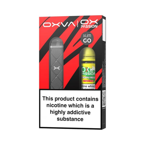 Oxva Xlim Go / Free Ox Passion Salt Pod Kit - Vape & Candy Wholesale