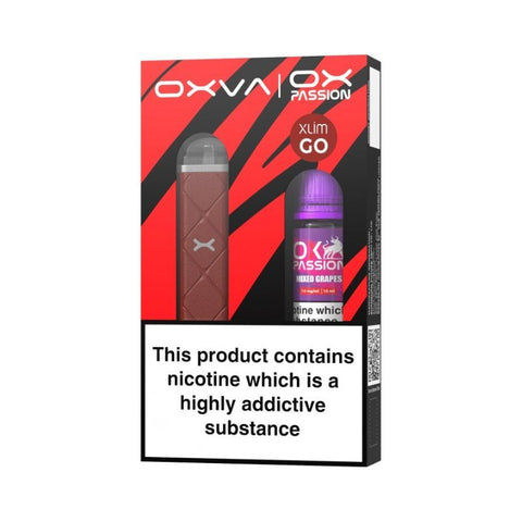 Oxva Xlim Go / Free Ox Passion Salt Pod Kit - Vape & Candy Wholesale