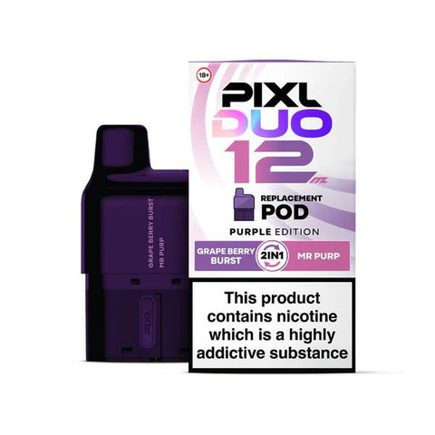 PIXL Duo 12 Prefilled Vape Pods (Pack of 5) - Vape & Candy Wholesale