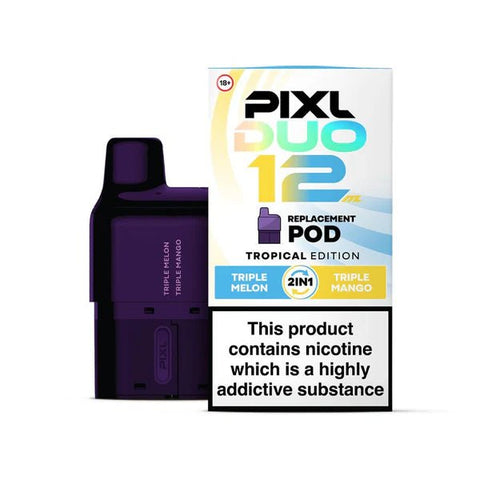 PIXL Duo 12 Prefilled Vape Pods (Pack of 5) - Vape & Candy Wholesale