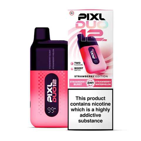 Pixl Duo 12000 Disposable Vape Box of 5 - Vape & Candy Wholesale