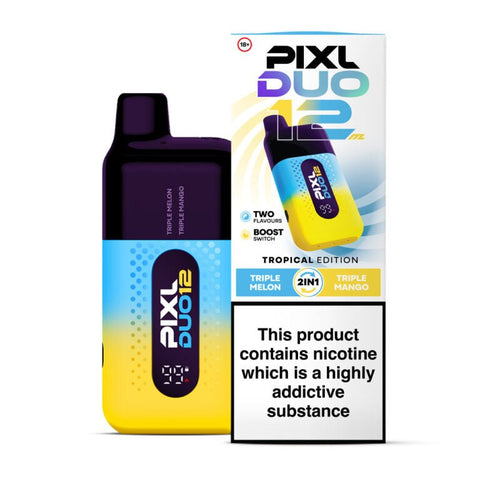 Pixl Duo 12000 Disposable Vape Box of 5 - Vape & Candy Wholesale