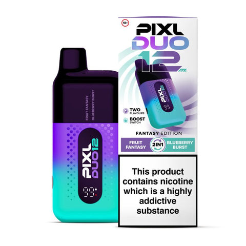 Pixl Duo 12000 Disposable Vape Box of 5 - Vape & Candy Wholesale