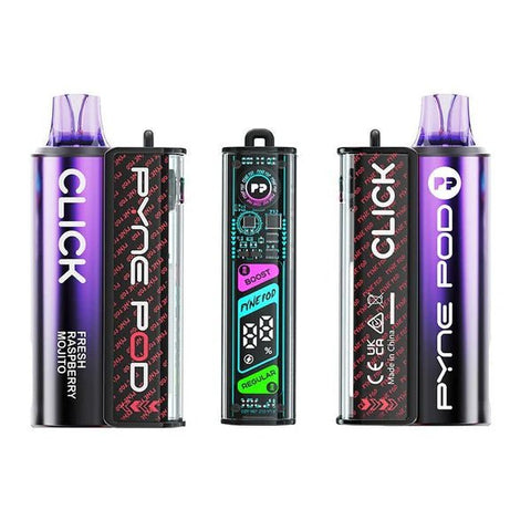 Pyne Pod Click 10000 Starter Kit - Box of 5 - Vape & Candy Wholesale