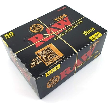 Raw - Black King Size Slim Classic Ultra Thin - Pack of 50 - Vape & Candy Wholesale