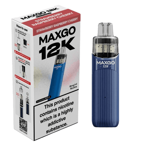 RELX MAXGO 12k Pre - Filled Pod Kit TPD Compliant - Pack Of 3 - Vape & Candy Wholesale