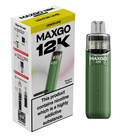 RELX MAXGO 12k Pre - Filled Pod Kit TPD Compliant - Pack Of 3 - Vape & Candy Wholesale