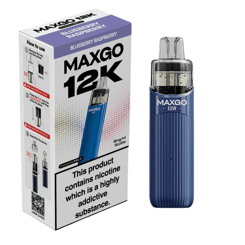 RELX MAXGO 12k Pre - Filled Pod Kit TPD Compliant - Pack Of 3 - Vape & Candy Wholesale