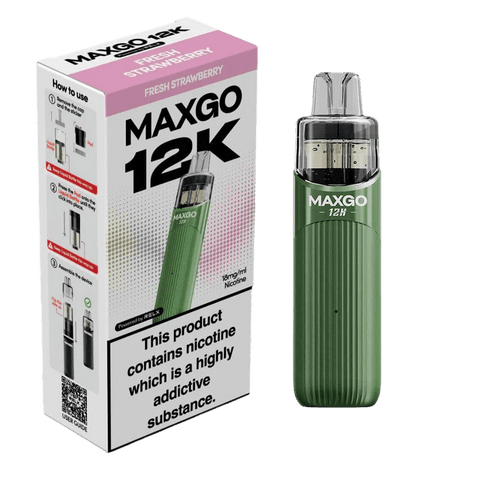 RELX MAXGO 12k Pre - Filled Pod Kit TPD Compliant - Pack Of 3 - Vape & Candy Wholesale