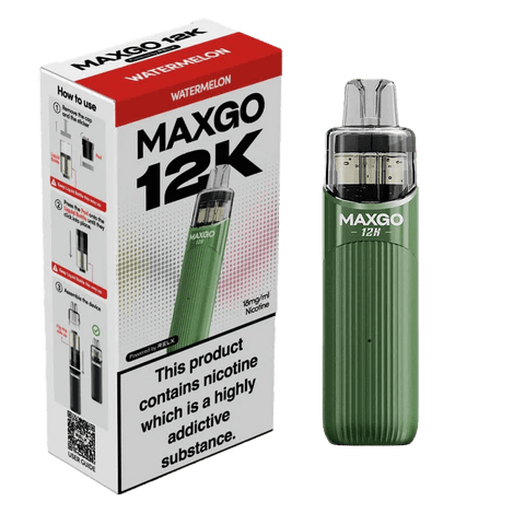 RELX MAXGO 12k Pre - Filled Pod Kit TPD Compliant - Pack Of 3 - Vape & Candy Wholesale