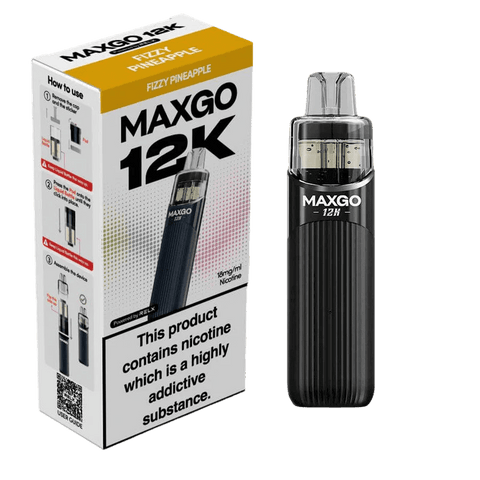 RELX MAXGO 12k Pre - Filled Pod Kit TPD Compliant - Pack Of 3 - Vape & Candy Wholesale