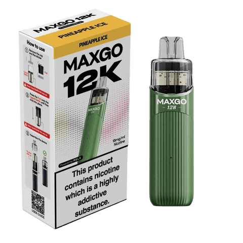RELX MAXGO 12k Pre - Filled Pod Kit TPD Compliant - Pack Of 3 - Vape & Candy Wholesale