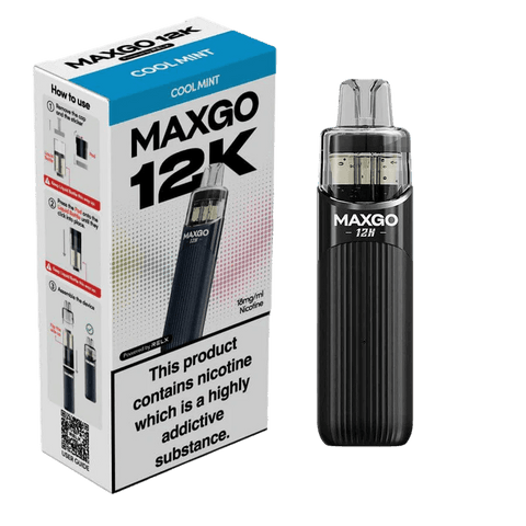 RELX MAXGO 12k Pre - Filled Pod Kit TPD Compliant - Pack Of 3 - Vape & Candy Wholesale