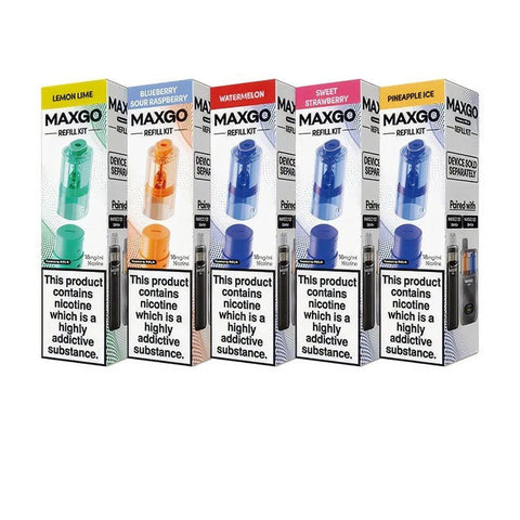RELX MaxGo 12K Prefilled Pod (Pack Of 5) - Vape & Candy Wholesale