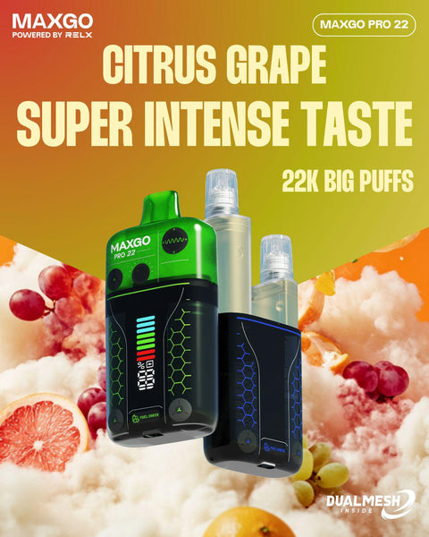 RELX Maxgo 22k Disposable Vape Box of 5 - Vape & Candy Wholesale