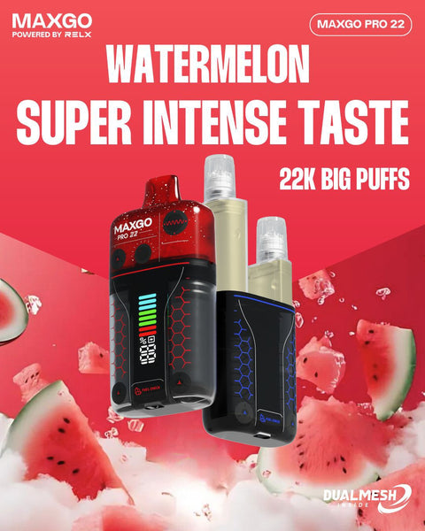 RELX Maxgo 22k Disposable Vape Box of 5 - Vape & Candy Wholesale