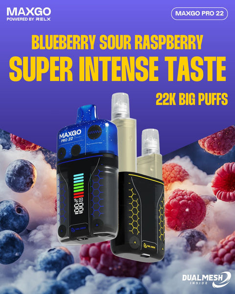 RELX Maxgo 22k Disposable Vape Box of 5 - Vape & Candy Wholesale
