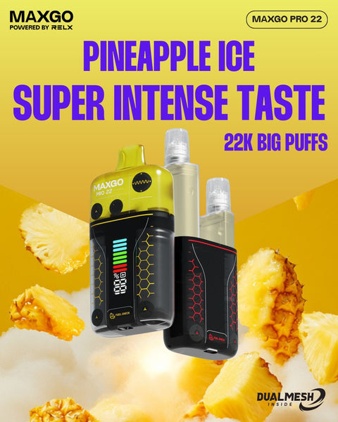 RELX Maxgo 22k Disposable Vape Box of 5 - Vape & Candy Wholesale