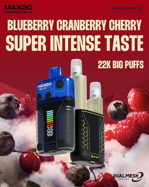 RELX Maxgo 22k Disposable Vape Box of 5 - Vape & Candy Wholesale
