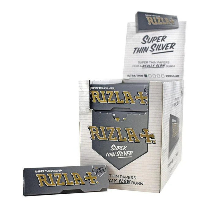 Rizla - Super Thin Silver Regular Booklets - Pack of 100