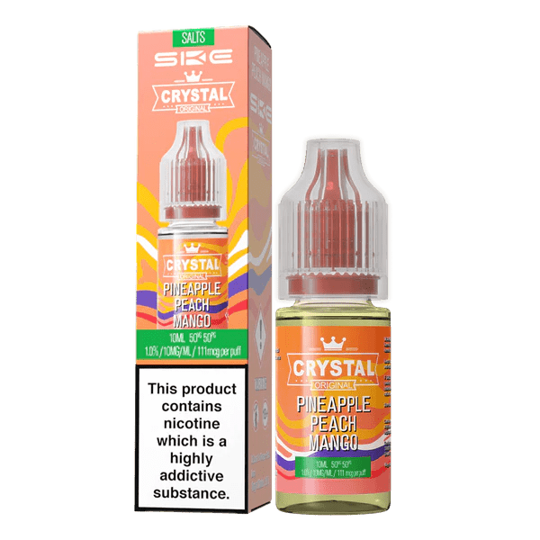 SKE Crystal Original Salts Nic Salt E-Liquids 10ml - Box of 10