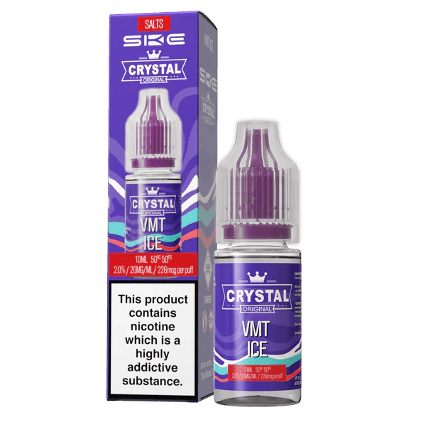 SKE Crystal Original Salts Nic Salt E-Liquids 10ml - Box of 10