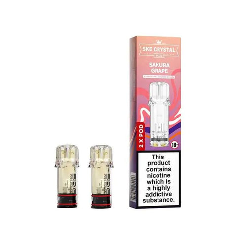 SKE Crystal Plus Refillable Pod - Vape & Candy Wholesale