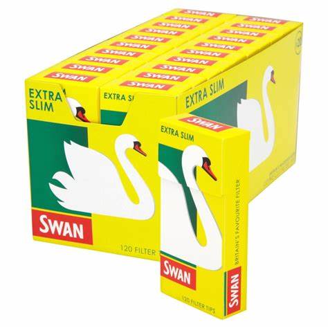 Swan - Extra Slim Filter Tips (120 Tips in 1 Pack)