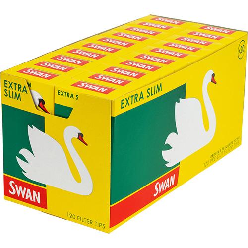 Swan - Extra Slim Filter Tips (120 Tips in 1 Pack)