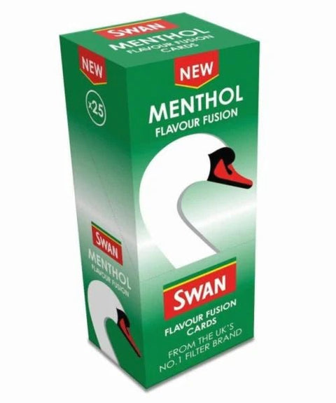 Swan Flavour Fusion Cards - Menthol - Pack of 25 - Vape & Candy Wholesale