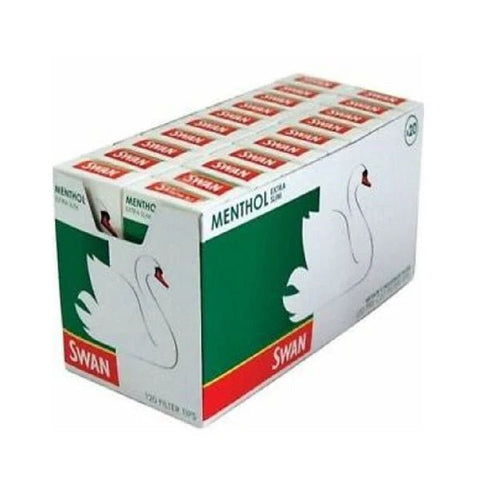 Swan - Menthol Extra Slim Tips - Pack of 20 - Vape & Candy Wholesale
