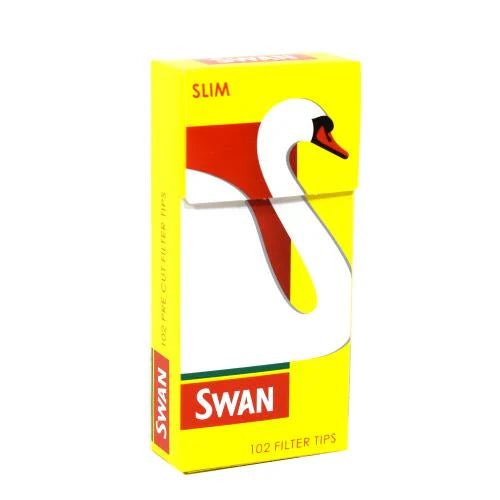 Swan - Slim 6mm Filter Tips (102 Tips in 1 Pack)