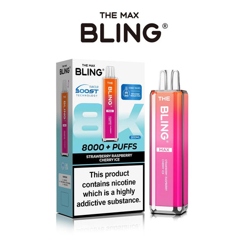 The Crystal Bling Max 8000 Disposable Vape Kit (Pack Of 5) - Vape & Candy Wholesale