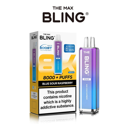 The Crystal Bling Max 8000 Disposable Vape Kit (Pack Of 5) - Vape & Candy Wholesale