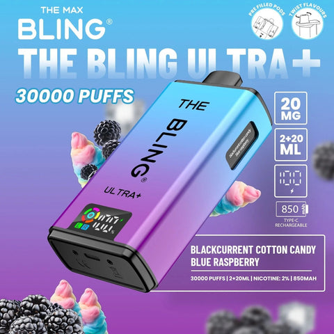 The Crystal Bling Ultra Plus 30k - Vape & Candy Wholesale