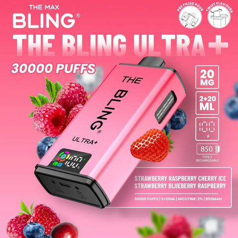 The Crystal Bling Ultra Plus 30k - Vape & Candy Wholesale
