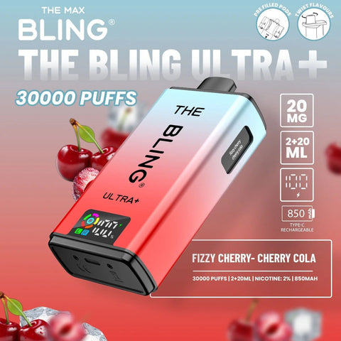 The Crystal Bling Ultra Plus 30k - Vape & Candy Wholesale