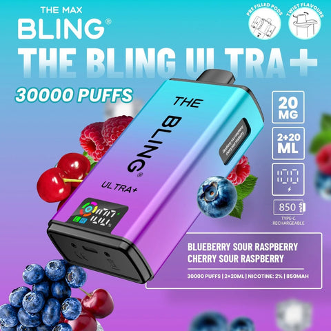 The Crystal Bling Ultra Plus 30k - Vape & Candy Wholesale